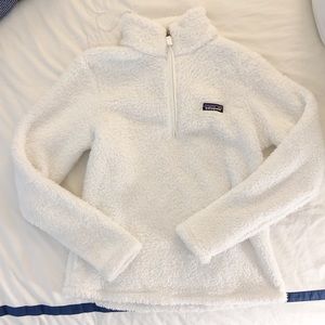 Patagonia Los Gatos 1/4 Zip in White
